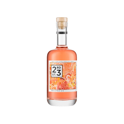 23rd St. Red Citrus Gin Bottle 700ml 40.0% - TIME2DRINK