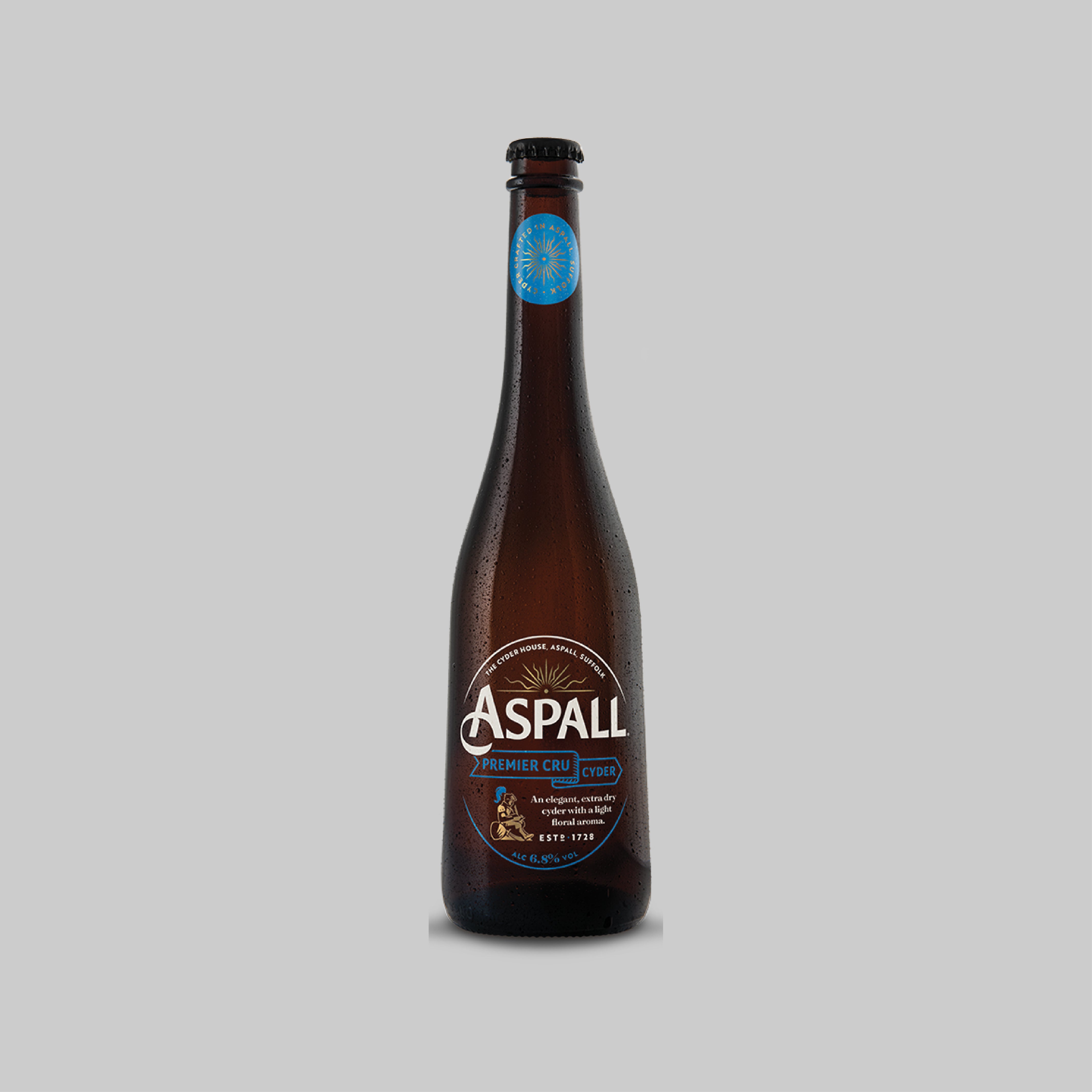 Aspall Premier Cru English Dry Apple Cider Bottle 500ml 6.8% - Time2Drink