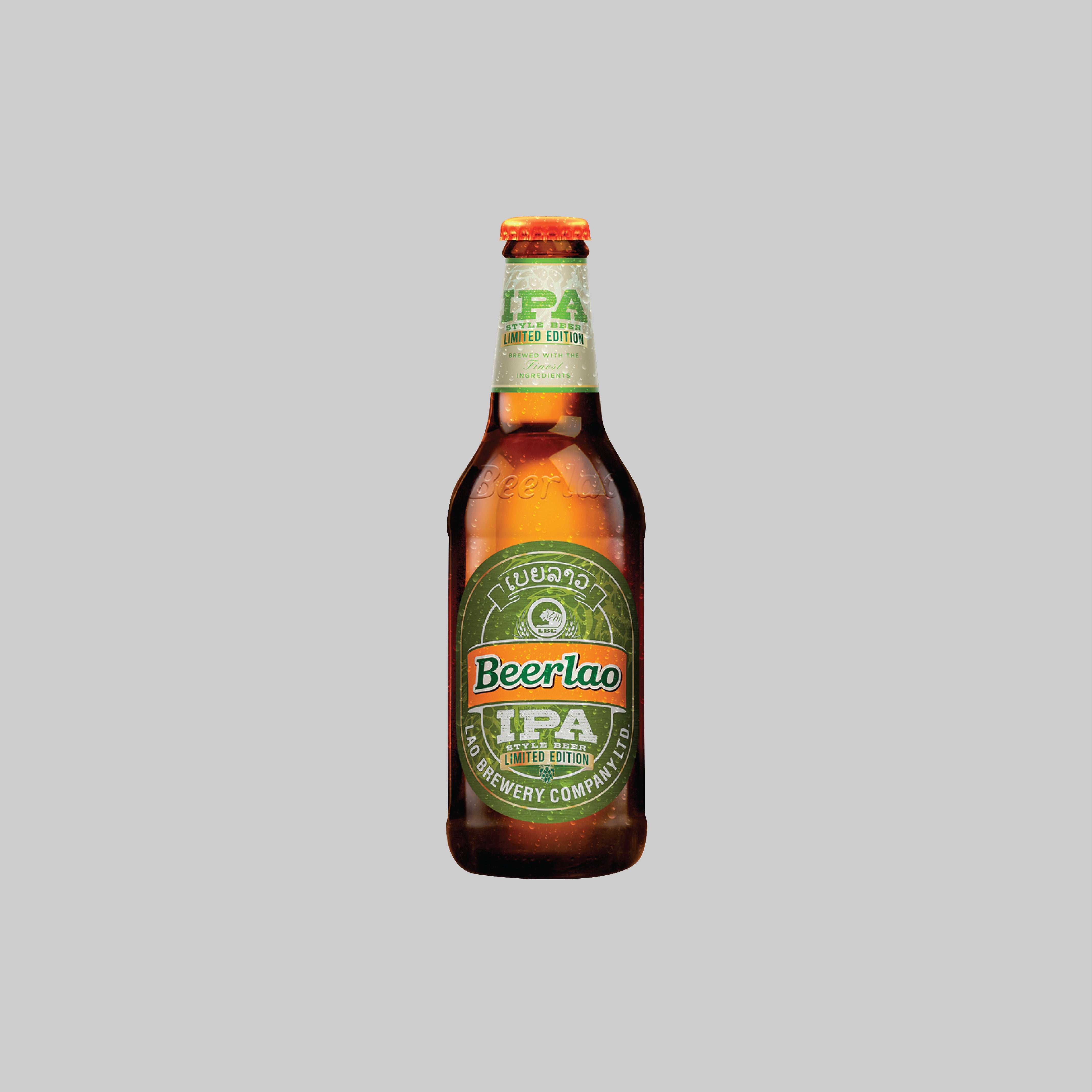 Beer Lao IPA Bottle 330ml 5.0% - Time2Drink