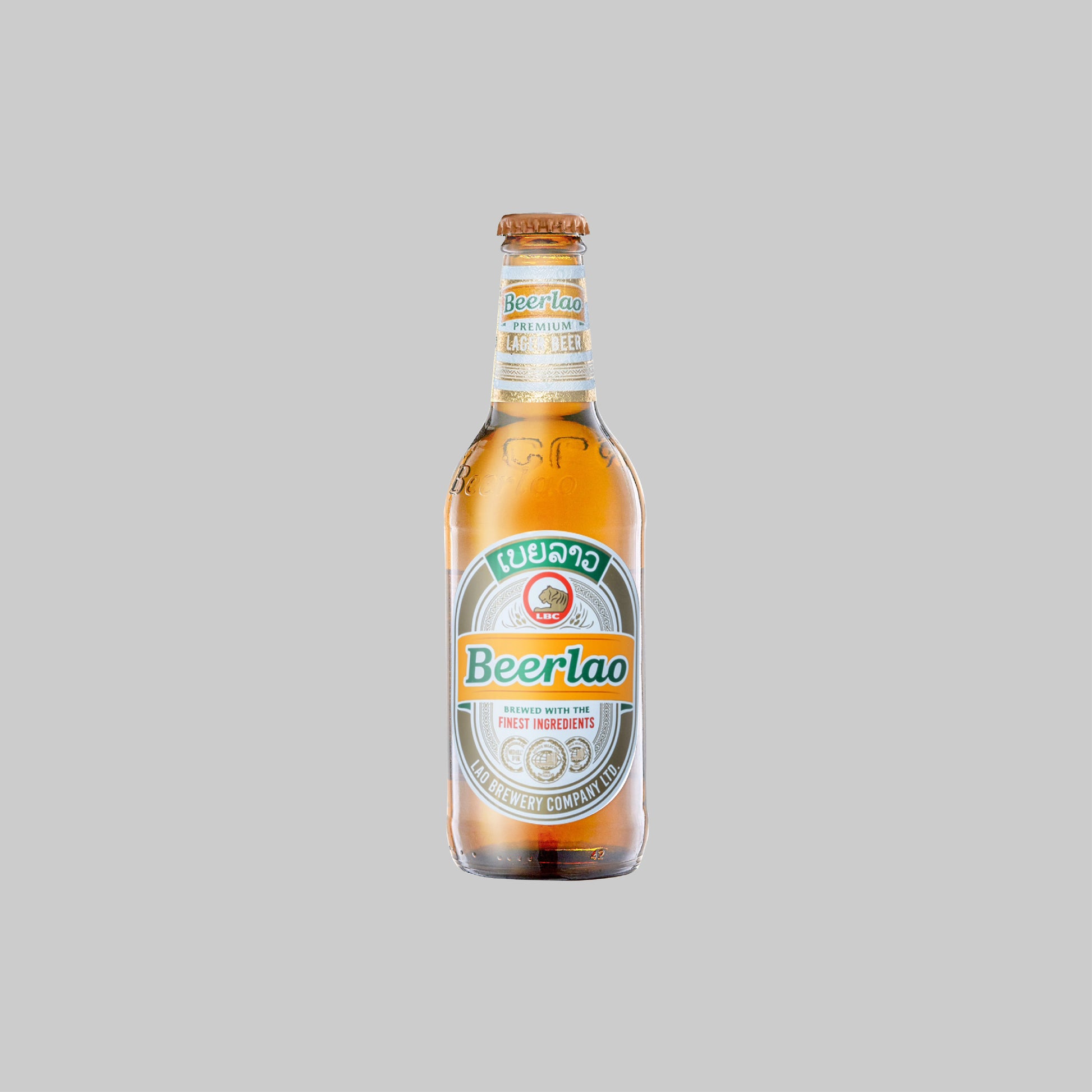 Beer Lao Lager Bottle 330ml 5.0% - Time2Drink