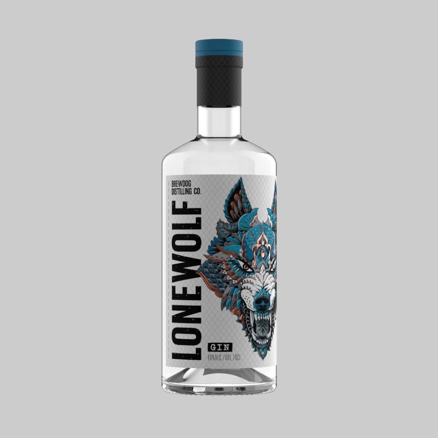 Lone Wolf Gin Bottle 700ml 40.0% - Time2Drink