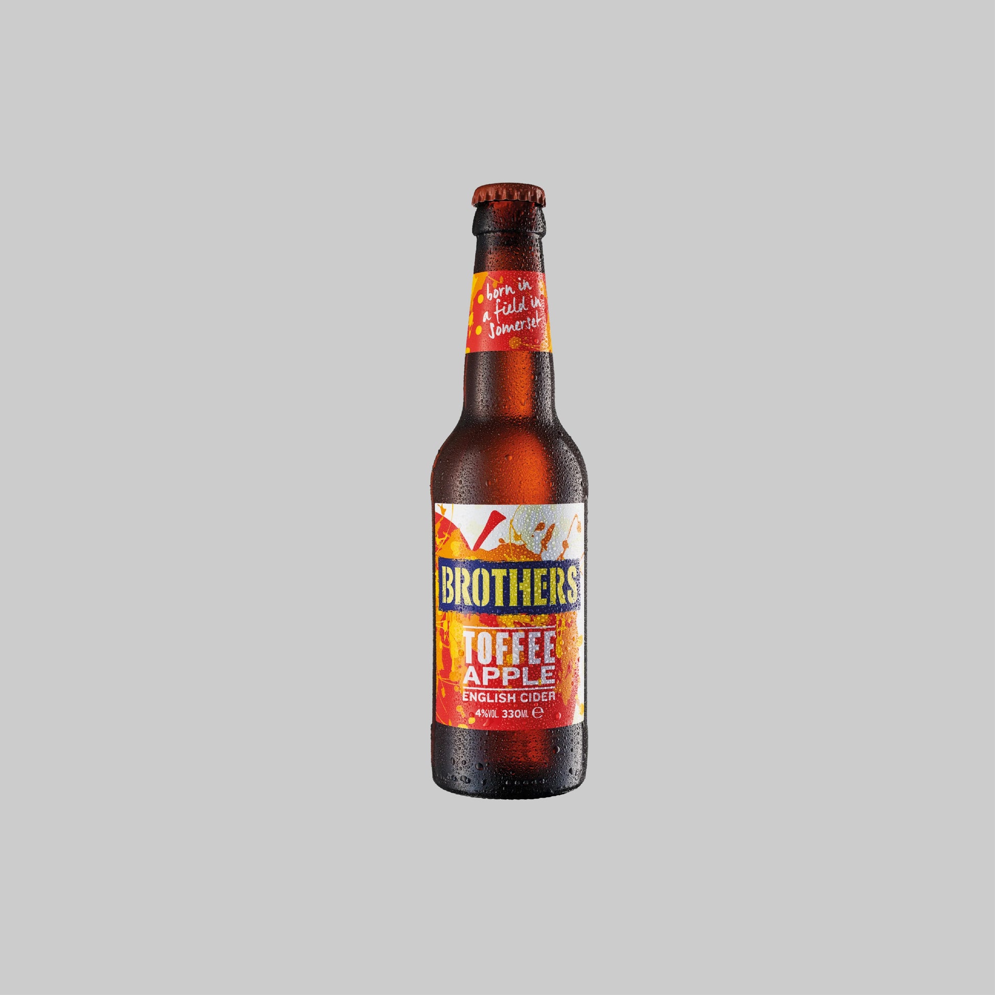 Brothers Toffee Apple English Cider Bottle 330ml 4.0% - Time2Drink