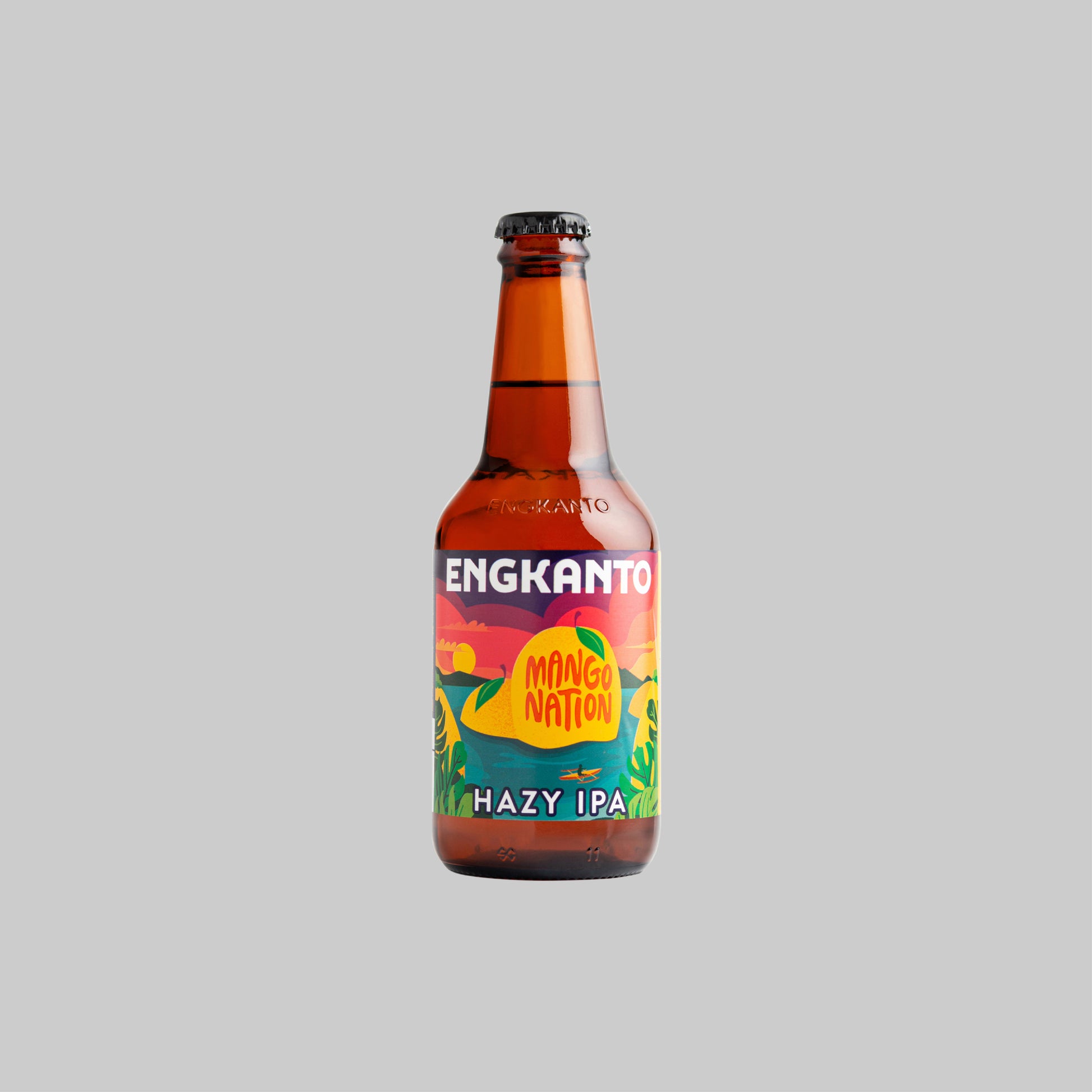 Engkanto Mango Nation Hazy IPA Bottle 330ml 5.7% - Time2Drink