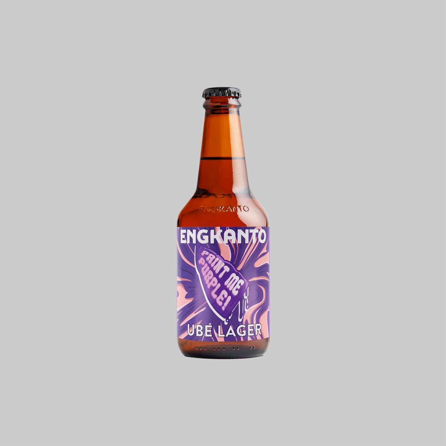 Engkanto Paint Me Purple UBE Lager Bottle 330ml 5.5% - Time2Drink