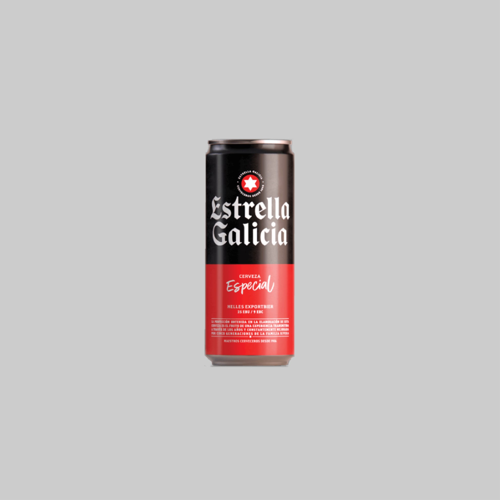 Estrella Galicia Cerveza Especial Lager Can 330ml 5.5% - Time2Drink