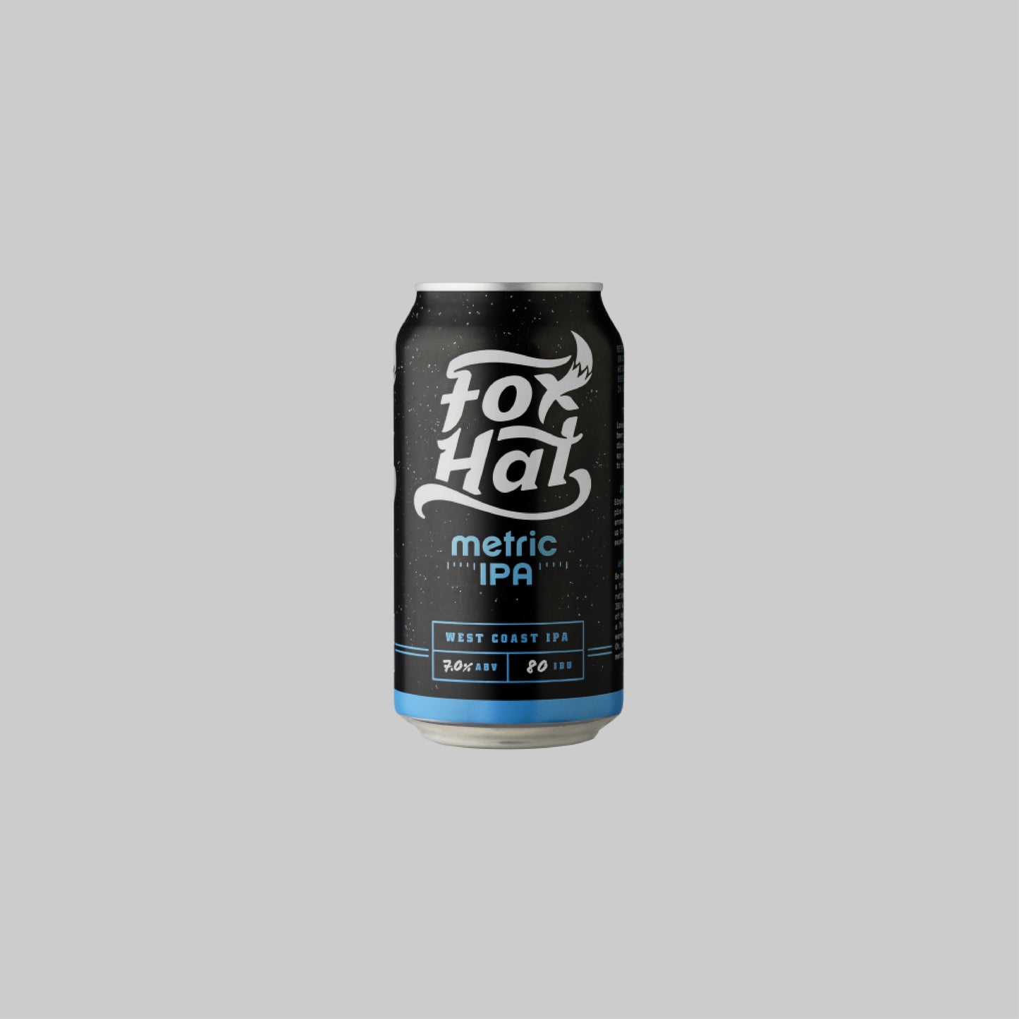 Fox Hat Metric West Coast IPA Can 375ml 7.0% - Time2Drink