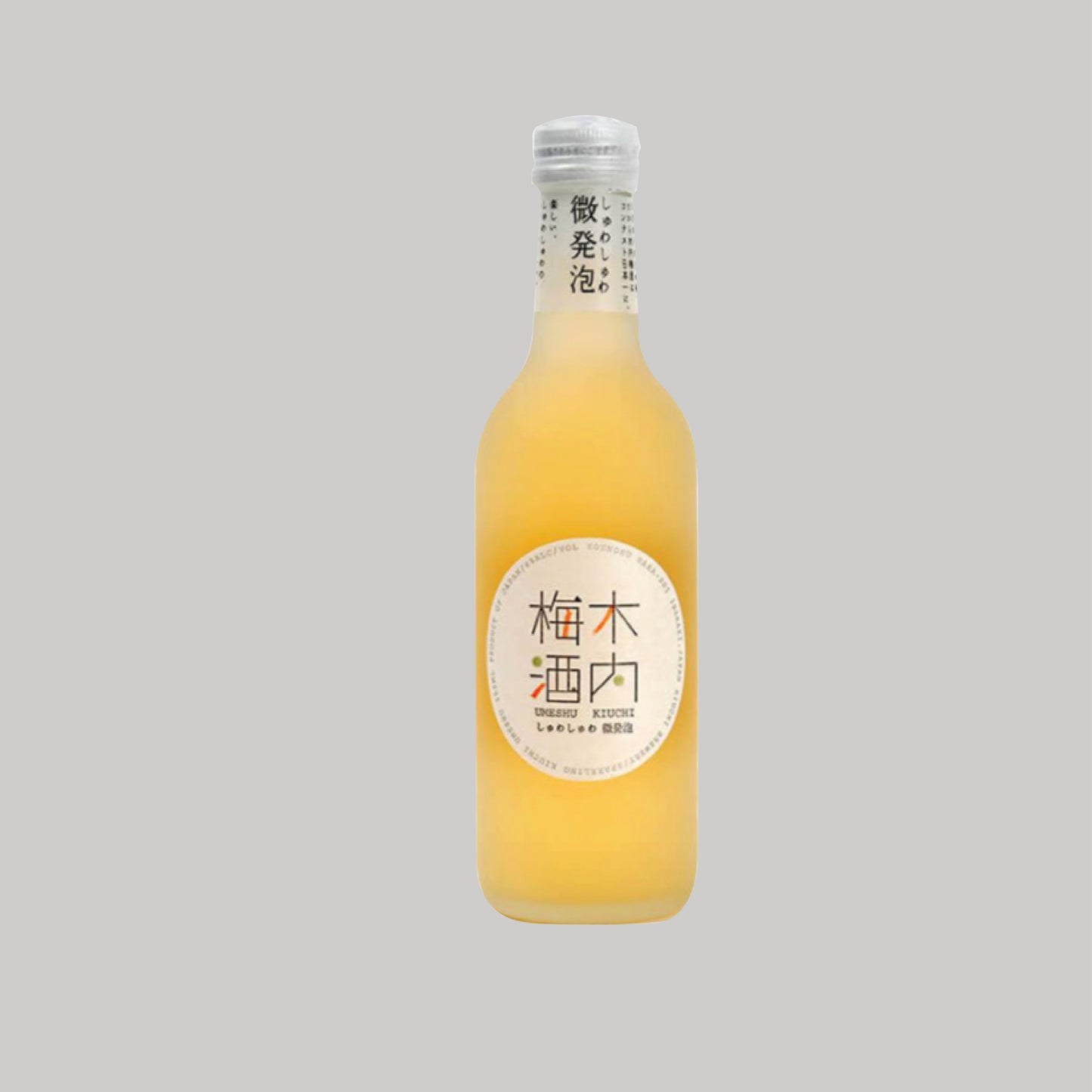 Kiuchi Umeshu Sparkling Umeshu Bottle 300ml 6.0% - Time2Drink