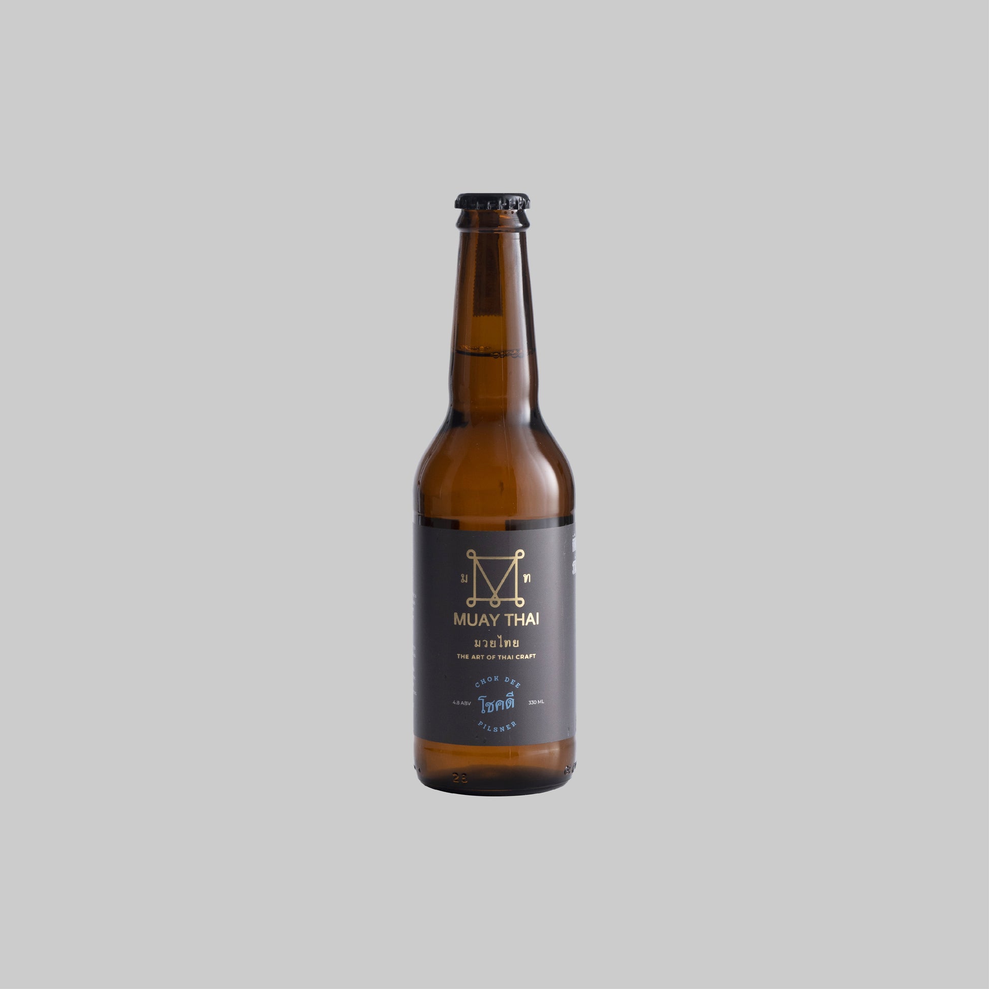 MT Chok Dee Pilsner Bottle 330ml 4.8% - Time2Drink