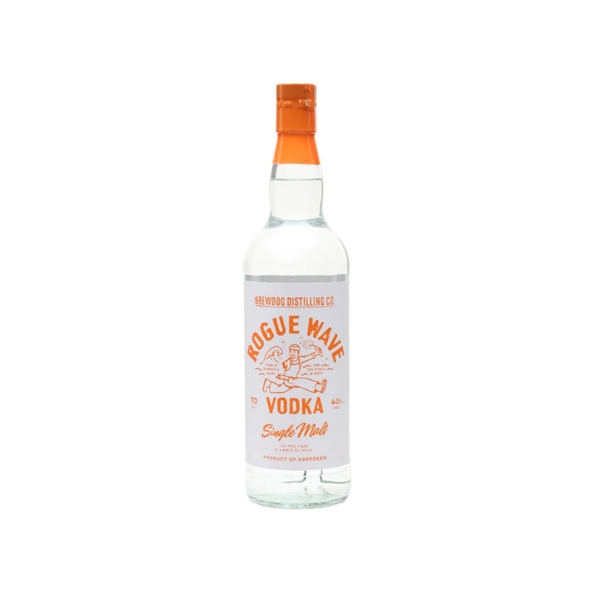 Rogue Wave Single Malt Vodka Bottle 700ml 40.0% - TIME2DRINK