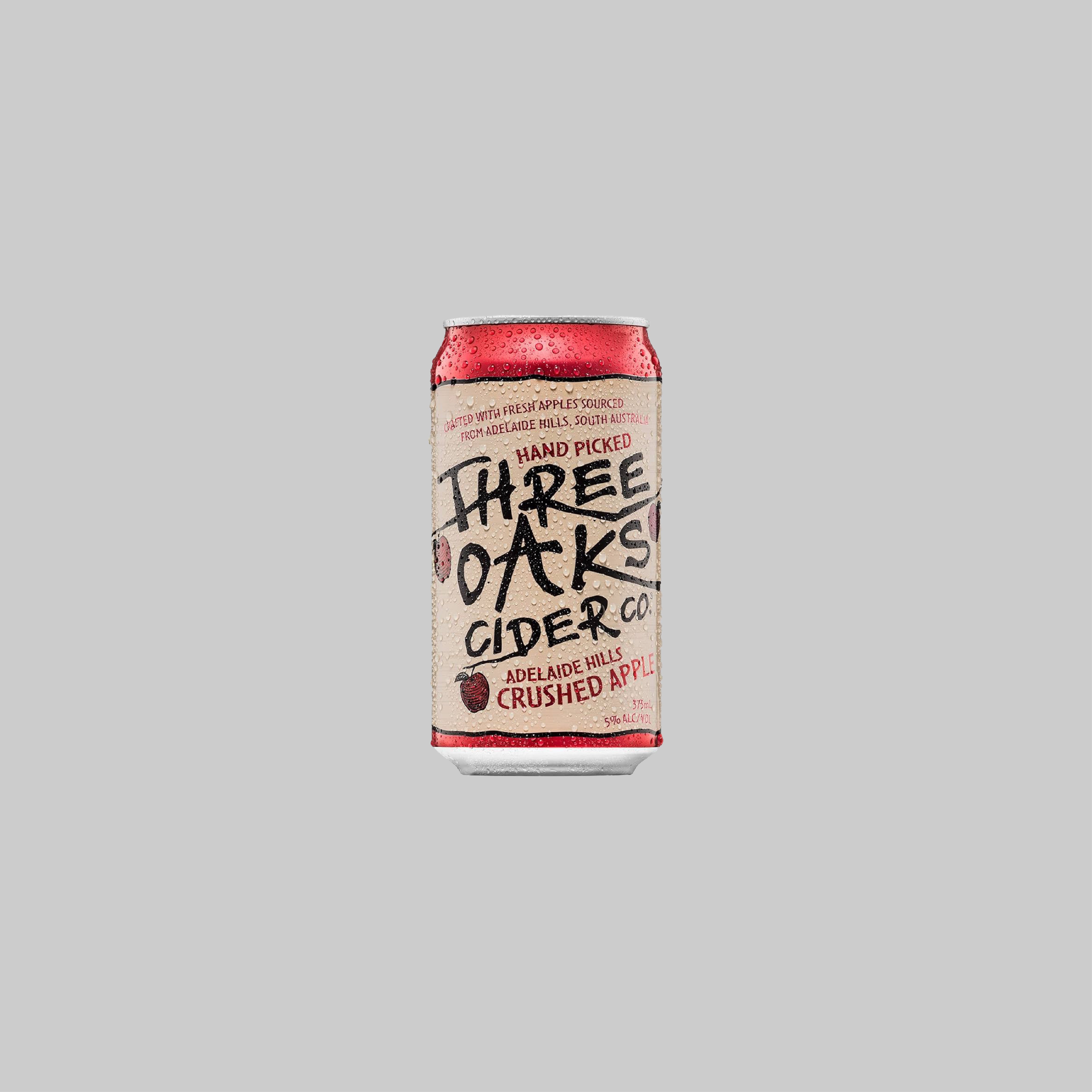 Three Oaks Cider Co. Crushed Apple Cider Can 375ml 5.0% - Time2Drink