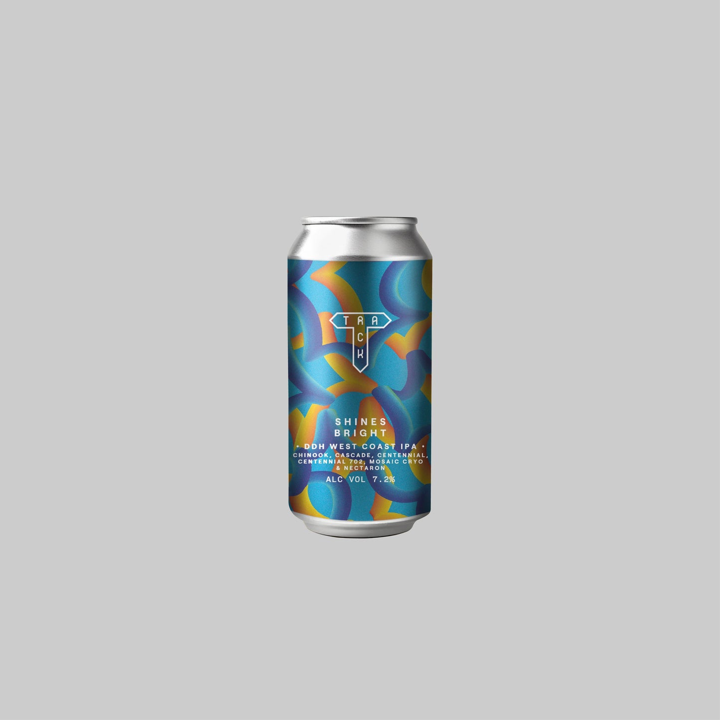 Track Brewing Shine Bright DDH West Coast IPA Can 440ml 7.2% - Time2Drink