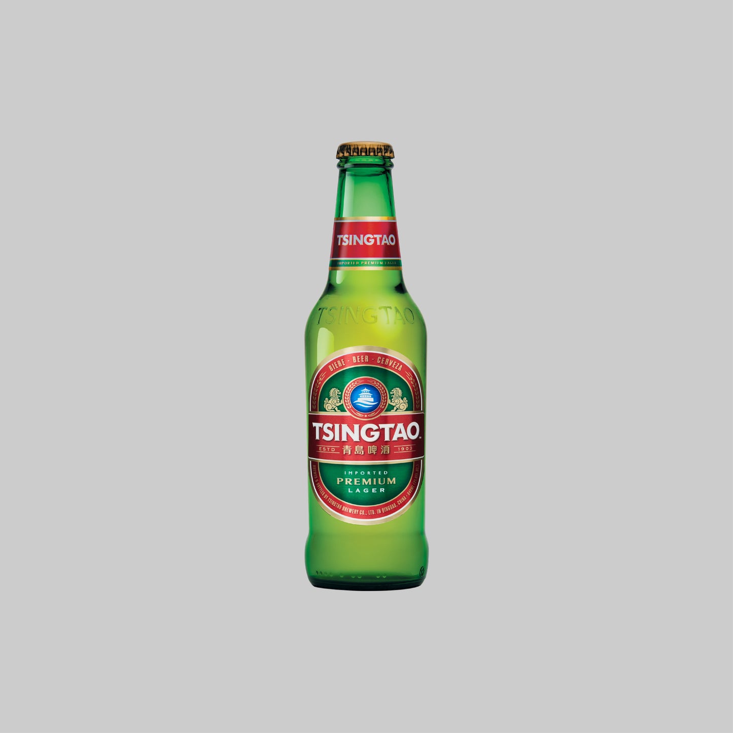 Tsingtao Premium Lager Bottle 330ml 5.0% - Time2Drink