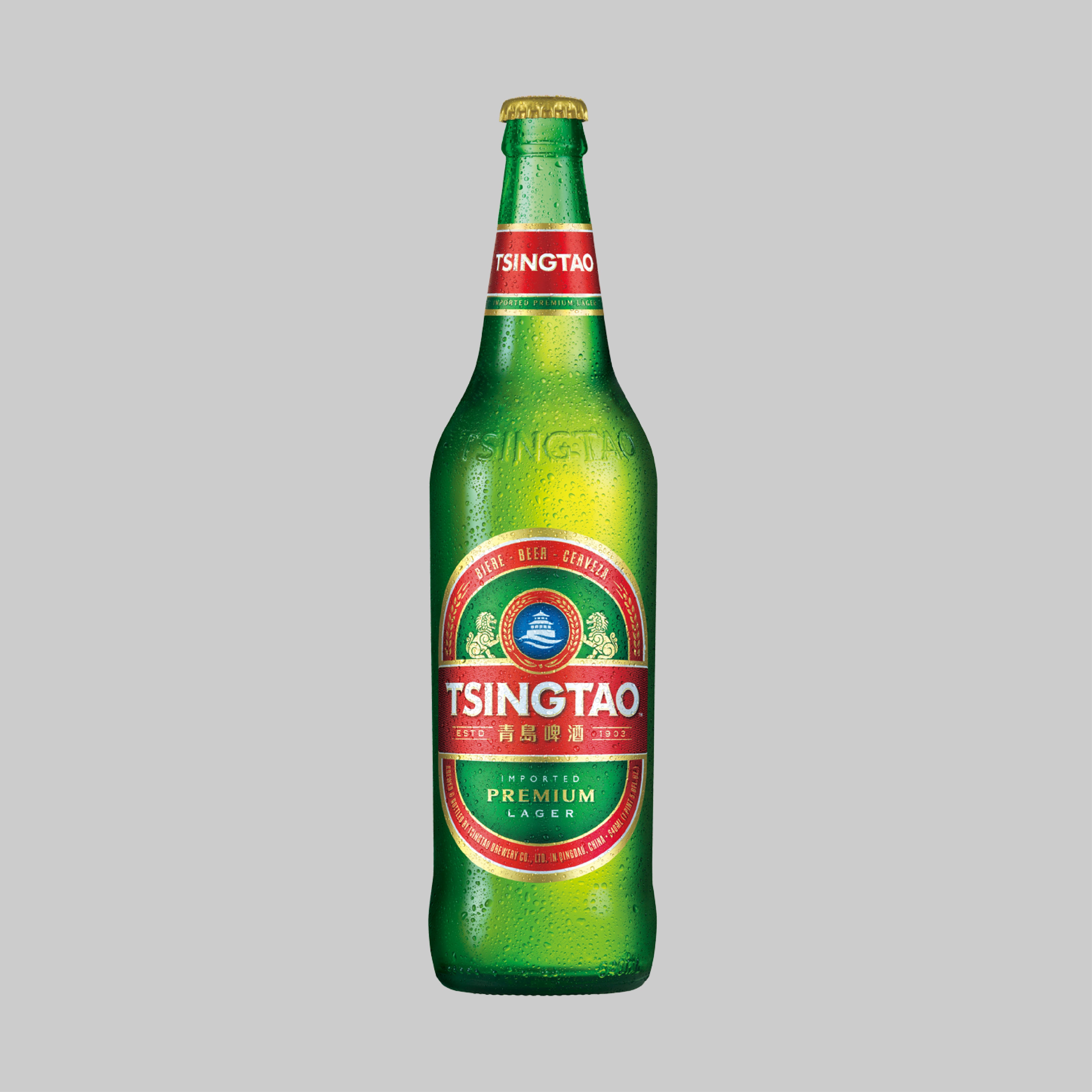 Tsingtao Premium Lager Bottle 640ml 5.0% - Time2Drink