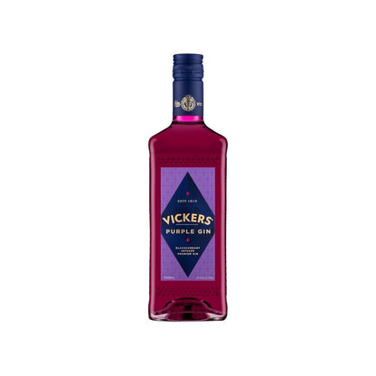 Vickers Purple Gin Bottle 700ml 37.0% - Time2Drink