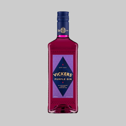 Vickers Purple Gin Bottle 700ml 37.0% - Time2Drink