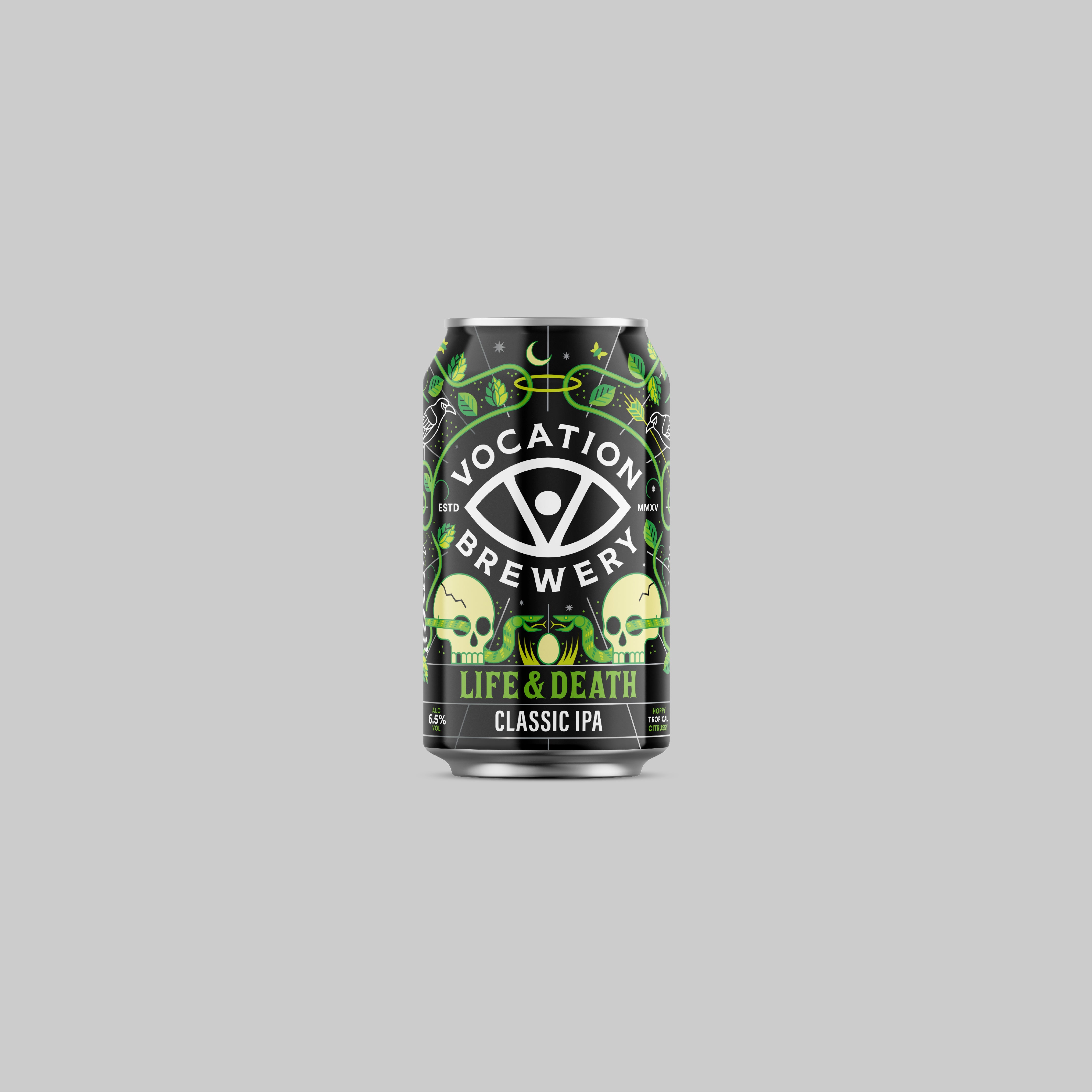 Vocation Life & Death IPA Can 330ml 6.5% - Time2Drink